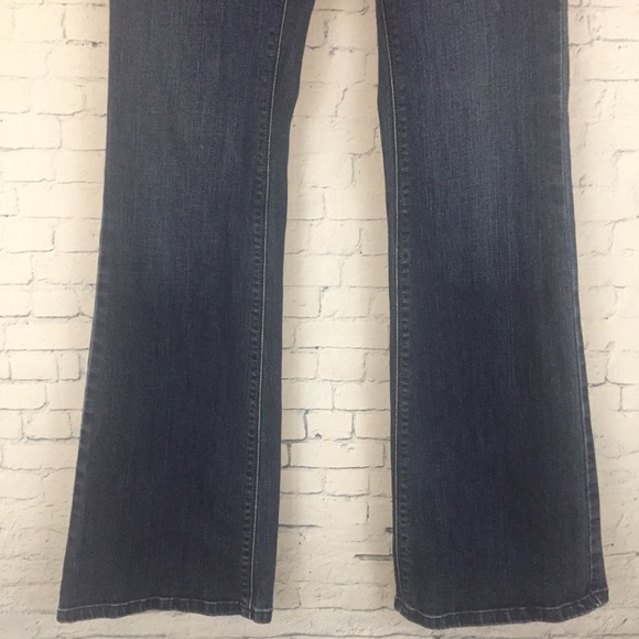 White House Black Market Jeans Noir Flare Sz 2R - Picture 3 of 8